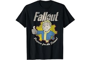 Fallout Video Game Prepare for the Future Vault Boy T-Shirt