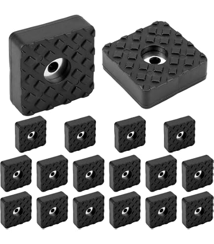 Lot 150 Patins Antidérapants PVC + Vis Inox – Pieds Meubles Protection Sol Planche à Découper 1.6x1.5cm