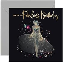 Twizler Carte Thinking Of You Avec Feuille D'argent Et Effet Aquarelle