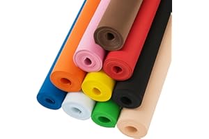 10 Pack 10 Colors EVA Foam Cosplay, Do²ping 2mm Foam Sheets for Crafts, 49''x13.5'' with High Density 86kg/m3 for Carft Costume DIY Project (2mm 10Colors)