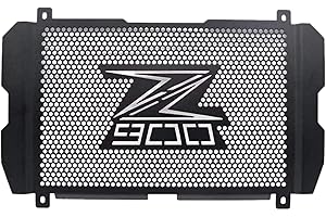 MOVKZACV - Griglia per radiatore, accessori per moto, protezione del radiatore per Kawasaki Z900 17-19, colore: Nero (Confezione da 1)