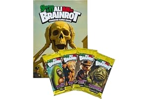 Clondo Italian Brainrot Skifidol - Starter pack album + 4 bustine da 14 carte Serie Beta