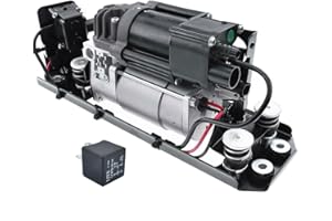 UENOPEDIN MJ 37206784137 Air Suspension Compressor, Air Suspension Valve Block Replacement for BMW 5 Series F07 F11 GT 2009-2016, 7 Series F01 F02 F03 F04 2008-2015 37206789165 3720687 5176