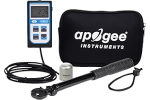 Apogee Instruments MQ-650/AM-330 Bundle - Underwater/Reef Tank ePAR Quantum Meter Bundled with AM-330 Telescoping, Submersible Sensor Wand - Includes Apogee Instruments Neoprene Case