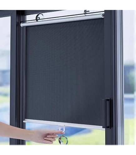 Verdunkelungsrollo Mit Saugnäpfen - Ohne Bohren, Für Fenster & Türen