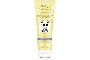 E'LIFEXIR Elifexir Baby Care Culito 10 Crema Protectora de Pañal, Reduce Rojeces, Picores y Aísla de la Humedad, Hidrata y Calma, con Óxido de Zinc, 99% Ingredientes Naturales, Hipoalergénica, 75 ml