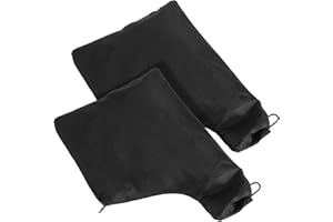 Ymapinc 2 PCS Miter Saw Dust Collection Bags, Dust Collector Bags with Zipper and Wired Adjustable Stand, Table Saw Accessories for 225 Model, Belt Sander, Edge Planer, Diagonal Saw