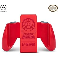 Presa comfort Joy-Con PowerA per Nintendo Switch - Super Mario rosso