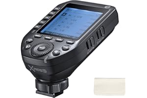 Godox XProII-S Drahtloser Blitzauslöser für Sony-Kamera, 1/8000s HSS TTL-Konvertierung, manuelle TCM-Funktion, großer LCD-Bildschirm, Blitzsender, kompatibel mit Sony A99 A7RIII A7R ILCE-6000L