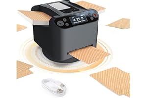 TGHongKy Distributore di Carte con Mescolatori di Carte Automatici 2 in 1,Mescolatori di Carte Automatici 2 in 1,Macchina per Giochi di Carte Rotante a 360°con Telecomando per UNO/Poker (Nero)