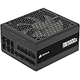 CORSAIR RM1000x Fully Modular Low-Noise ATX Power Supply – ATX 3.1 Compliant – PCIe 5.1 Support – Cybenetics Gold Efficiency – Native 12V-2x6 Connector – Black