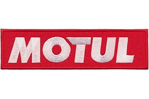 RG20 Motul Patch Aufnäher Bügelbild Motorsport Rennsport Motorenöl
