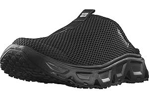 Salomon Reelax Slide 6.0 Mules de récupération pour Homme Foulée amortie Confort instantané et Longue durée Style Polyvalent