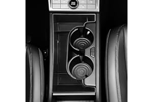 YEE PIN Kona 2024 Boîte de rangement compatible avec Hyundai Kona SX2 Hybird PHEV 2024 2025 Accoudoir console centrale Organisateur de plateau avec tapis antidérapant (noir)