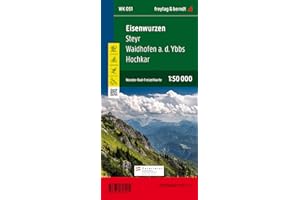 WK 051 Eisenwurzen - Steyr - Waidhofen a.d. Ybbs - Hochkar, Wanderkarte 1:50.000: Wandel- en fietskaart 1:50 000