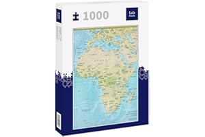 Lais Puzzle Mapa Afryki 1000 Części