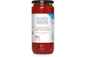 The Greek Kitchen Flame Roasted Red Peppers 360g