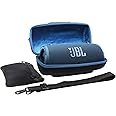 Khanka Hard Case for JBL Xtreme 3, Come with Cables Pouch and Shoulder Strap for JBL Xtreme3 Portable Wireless Splashproof Bluetooth Speaker and Accessories. (Lagoon Blue)
