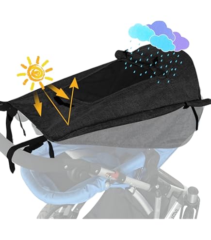 Dooky Hoody, zonneklep/zonnescherm voor autostoel, kinderwagen en buggy (met optimale UV-bescherming 40 , alle leeftijden 0 , past op de meeste merken, wasbaar), Linea