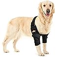 NeoAlly Dog Elbow Brace Protector Pads for Canine Elbow and Shoulder Support Elbow Hygroma, Dysplasia, Osteoarthritis, Elbow Calluses, Pressure Sores and Shoulder Dislocation - M Pair
