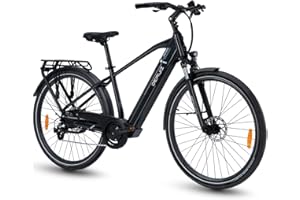 DERUIZ Bicicleta electrica 28'' Urbana Bici eléctrica Ciudad Bicicleta Carretera bafang 250w bateria Bicicleta 48V 13.4Ah Moto eléctrica Adulto