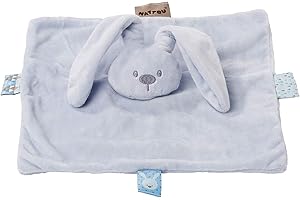 Nattou Doudou del Conejo Lapidou, Compañero Desde el Nacimiento, 26 x 26 x 1 cm, Azul