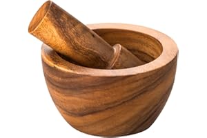 Premier Housewares 1104626 Socorro Pilon/Mortier Bois d'Acacia