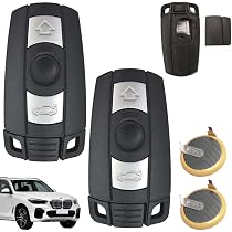 Cover Per Chiave Telecomando Plip BMW Serie Z4 E38 E39 E46 M5 M3 + Lama Vergine - 5