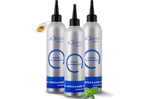 AQUYO COSMETICS Style & Care Haarwasser Kopfhautpflege für trockene und juckende Kopfhaut (3er Pack - 3x 200ml) | Haartonikum zur Kopfhautmassage, Haar Wasser beugt Schuppen vor und lindert den Juckreiz