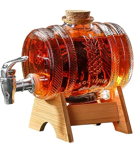 Whisky Weltkugel Dekanter Mit Antikem Auto – Mundgeblasen, Bleifrei & Inkl. 4 Gläsern | Perfektes Geschenk Für Whisky-Liebhaber