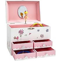 Portagioie Con Carillon E Ballerina - Jewelkeeper Per Bambina - Foto 4