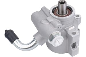 BRTEC 20-823 Power Steering Pump for 1997 1998 1999 2000 2001 2002 for Jeep TJ 2.5L; 97 98 99 00 01 02 for Jeep Wrangler 2.5L; 1997 1998 1999 2000 for Jeep Cherokee 2.5L Power Steering Pump