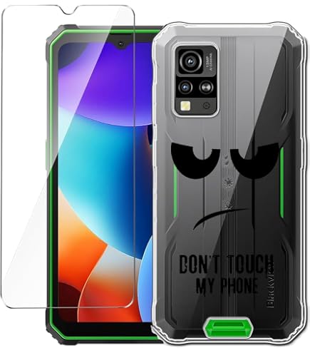 Custodia Flip in Tessuto Oxford e Pelle PU Compatibile con Blackview BV9900, Cover Protettiva con Chiusura Magnetica e Tasche per Carte (Rosso