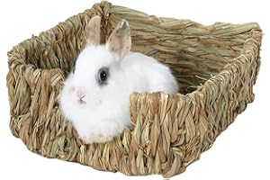 Lecerrot Compagnie - Tapis Tissé en pour Lapin, Lit d'animal Tissé d' Petits Animaux Maison d' pour des Cobayes Chinchillas Et Lapins