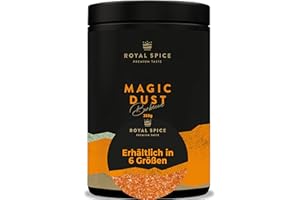 ROYAL SPICE BBQ RUBS & SPICES Royal Spice Magic Dust BBQ Rub mieszanka przypraw 350 g – pierwsza produkcja w Niemczech Magic Dust Rub zgodnie z oryginalną receptą Mike Mills – dostępne różne rozmiary