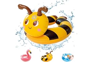 POPOYU Pool Inflatables Pool Floats,Inflatable Swimming Rings for Adults Kids,Pool Tubes Swimming Pool Toys Rubber Ring for Swimming Pool Beach Party Decorations,Kids Summer Gifts