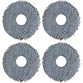robotyedek, X20 Max X20 Pro (PLUS DEĞİL!) Xiaomi ile Uyumlu 4 Adet Mikrofiber Mop Bez