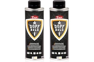 BBQ-Toro DOPFHELD - Olio olandese per cottura e cura, 2 x 250 ml, olio per la cura di accessori per barbecue in ghisa, olio per grigliate, piastre, griglie, forno olandese e molto altro ancora