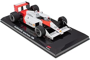 OPO 10 - Coche de Formula 1 Escala 1/24 Compatible con McLAREN MP 4/4 Ayrton Senna - 1988 - OR001