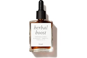 ‎KRUUT Kruut – Herbal Boost bio 30ml – Wildkräuter Tinktur mit Wilder Dost, Brennnessel, Hagebutte, Rosmarin und Großer Klette aus Bio-Alkohol und -Glycerin