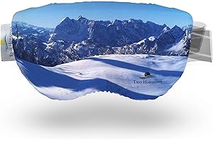 Two Horizons Skibrillen Schutz Überzug | Schützt vor Kratzern | Mikrofaser Brillen Putztuch | Style with Smile | Skibrille Sc