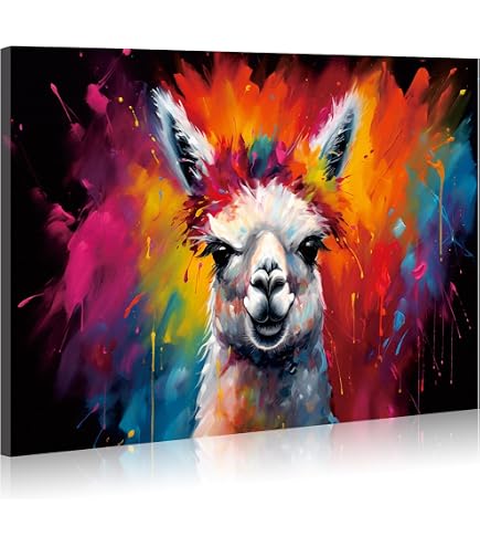 Wandbild Pferd Auf Leinwand 70x210 Cm – Ohne Rahmen, Tierdruck Für Wohnzimmer & Büro