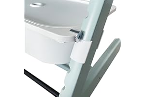 Fitzulam Adaptador para trona Stokke Tripp Trapp y bandeja de trofast o cesta de malla IKEA, viene con topes