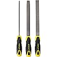 Stanley 022477 File Set includes 1/2 Round/ Round/ Flat (3 Pieces)