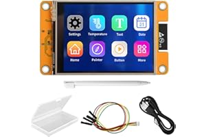 ‎DIYMORE diymore für ESP32 Display, für ESP32 Entwicklungsboard mit WiFi Bluetooth, 3.2" 240 * 320 LCD Display, Intelligente TFT Modul Touchscreen Hochgeschwindigkeit IoT Konnektivität Kompatibel mit LVGL/GUI