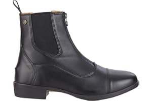 SUEDWIND FOOTWEAR Reitstiefeletten Advanced II FZ – Damen Schlupf-Stiefeletten mit Reißverschluss vorn – Chelsea Boots aus Rindleder – OrthoLite-Sohle – schwarz – Gr. 35-46