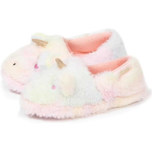 Chaussons Ballerines Isotoner Fille – Élastique, Confort Moelleux, Semelle Antidérapante, Parfait Pour La Maison