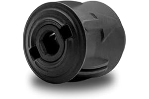 Fai Top Szybkozłączka, Quick Connect na M22, gwint zewnętrzny 14 mm, adapter wąż przedłużający kompatybilny z myjką wysokociśnieniową Karcher - 1 opakowanie