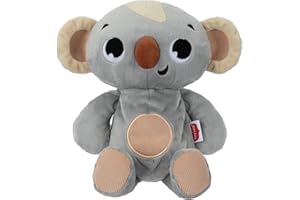 Tiny Love Kuscheltier Koala Snuggly Buddy, Baby Spielzeug, 0+ Monate, Atmendes Kuscheltier mit beruhigender Bewegung, Musik, Weißem Rauschen und Licht, USB-C Aufladbar, Boho Chic Kollektion