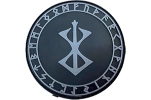 PATCH NATION Berserk Berserker Marchio del Sacrificio Vichingo Norvegese Cosplay Airsoft PVC Patch Morale Toppa